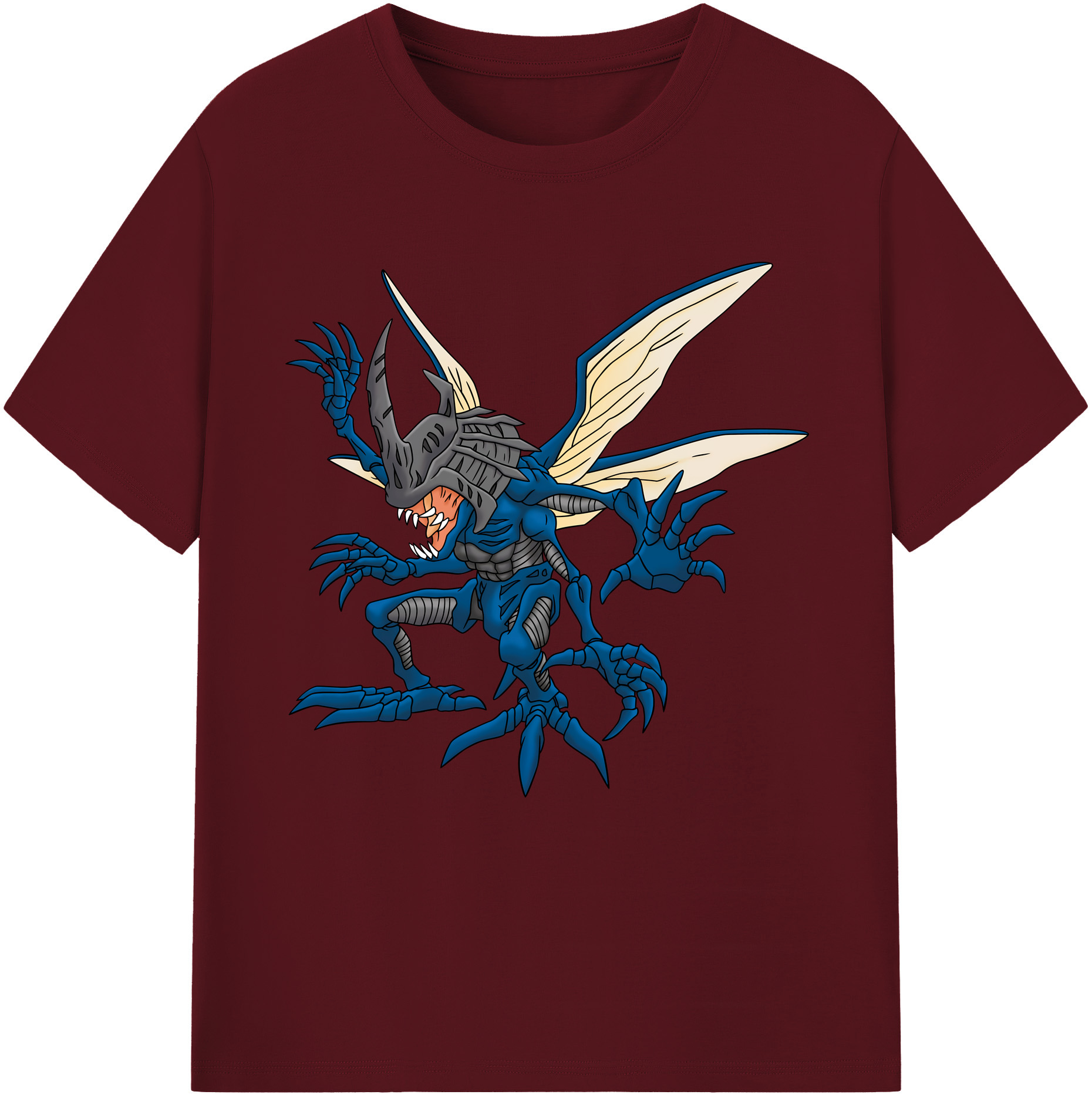 （画像用） Digimon デジタルモンスター/デジモン 綿100％半袖Tシャツ（フロントプリント）